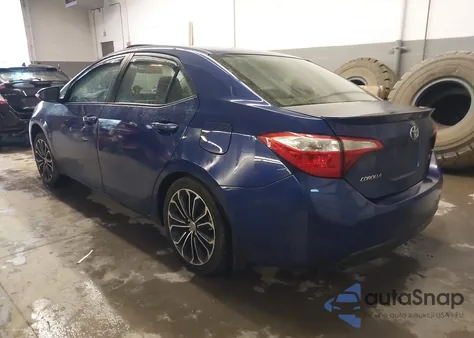 2016 Toyota Corolla S Plus из США, поврежденный, VIN 2T1BURHE5GC685694